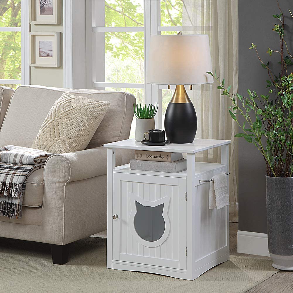 Nightstand Pet House, Litter Box Furniture