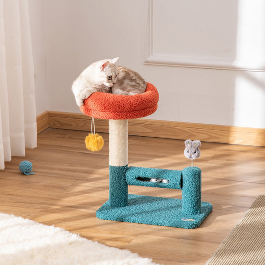 Cat Tree with Removable Bed Scratching Post