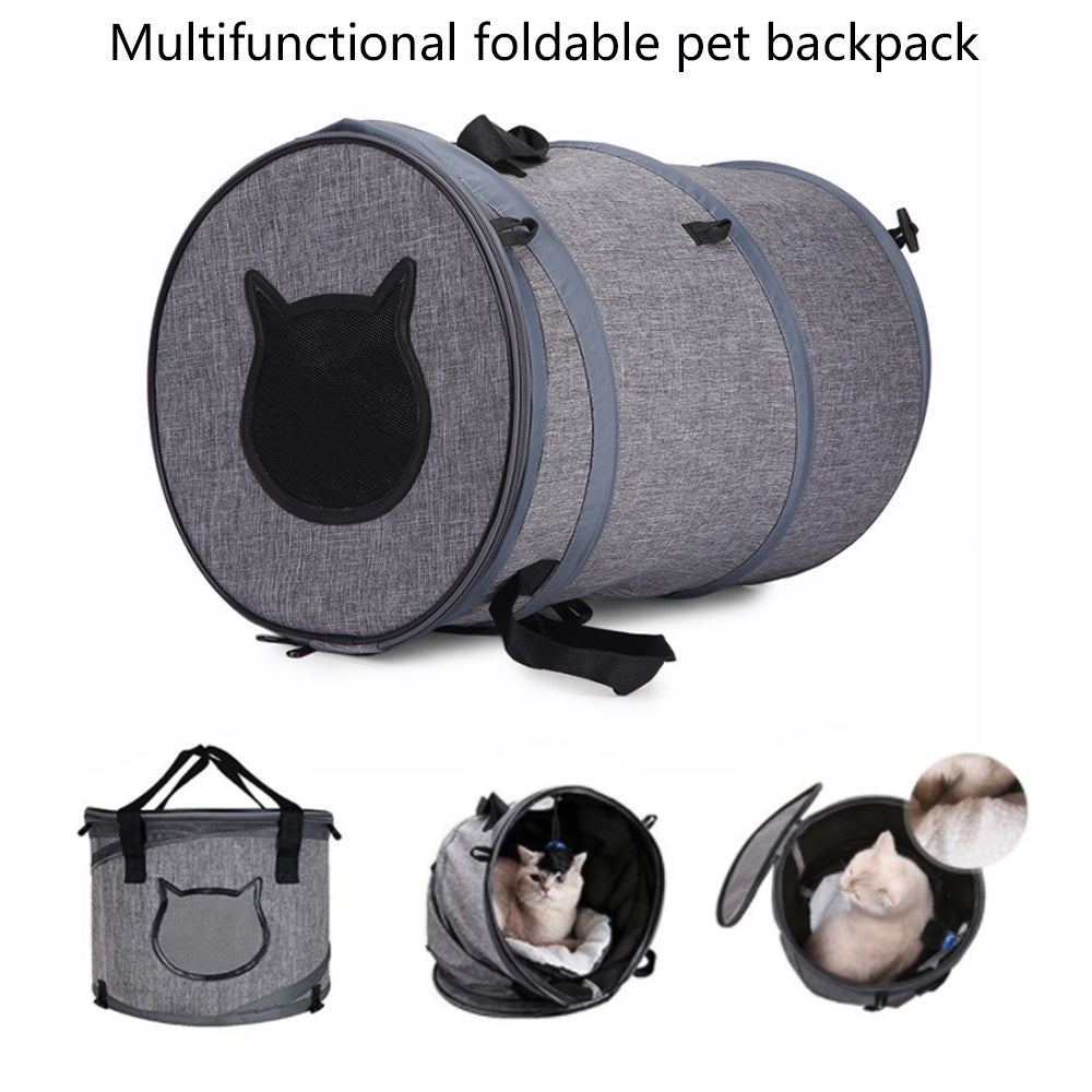 Foldable Pet Cat Carrier Bag Tunnel Toys