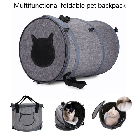 Foldable Pet Cat Carrier Bag Tunnel Toys