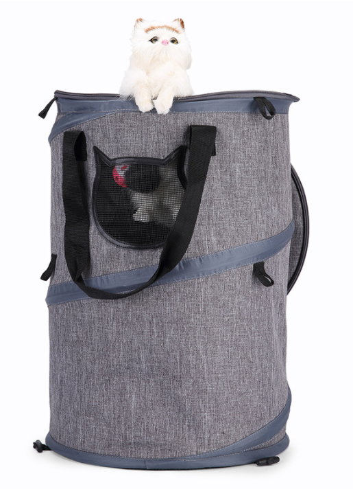 Foldable Pet Cat Carrier Bag Tunnel Toys