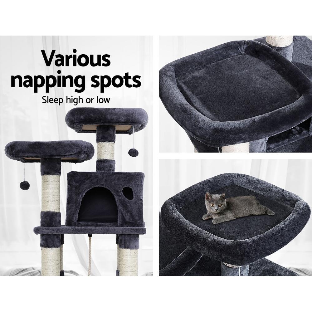 Cat Tree 145cm Tower Scratching Post Scratcher
