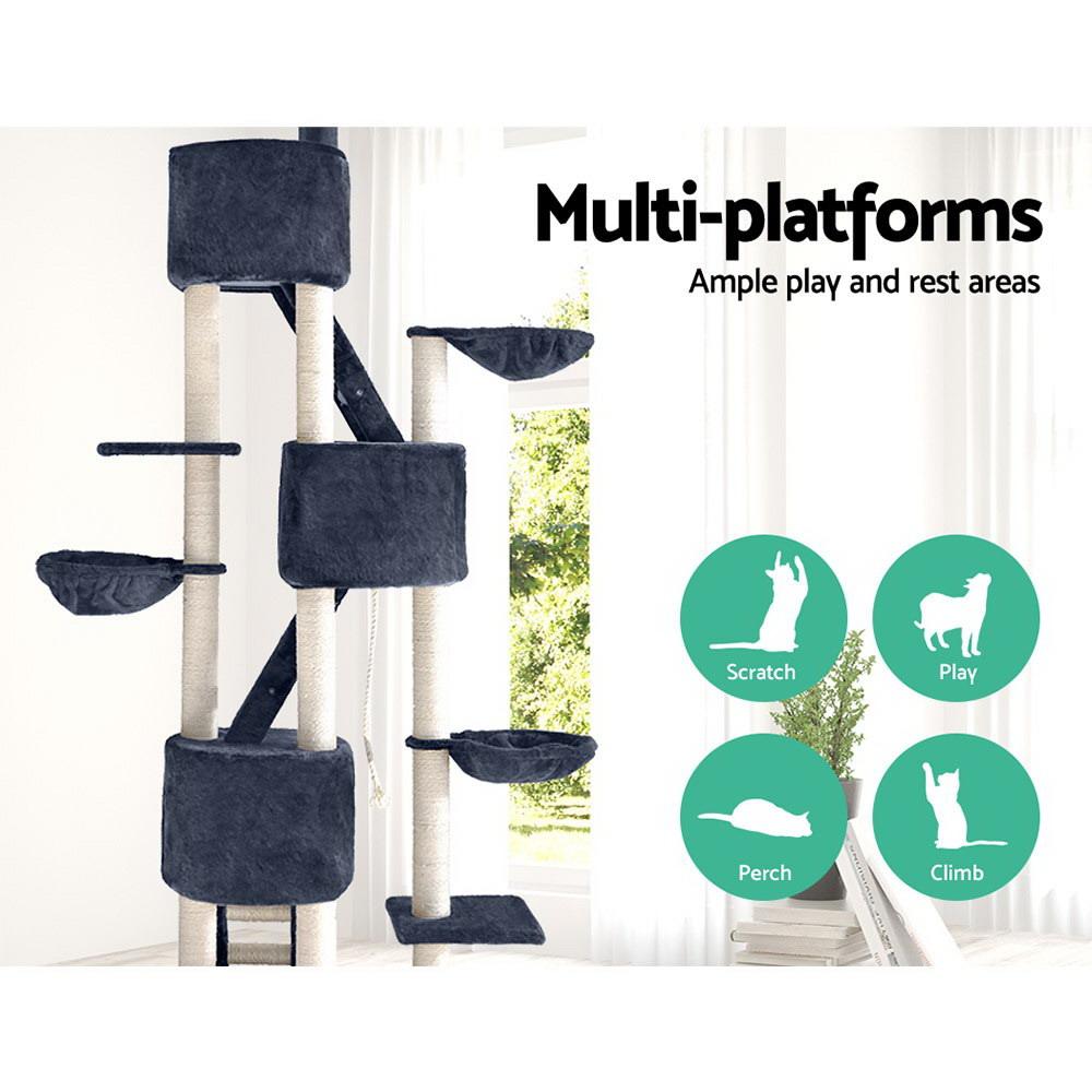 Cat Tree 244cm Tower Scratching Post