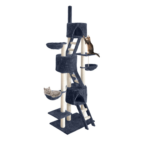 Cat Tree 244cm Tower Scratching Post