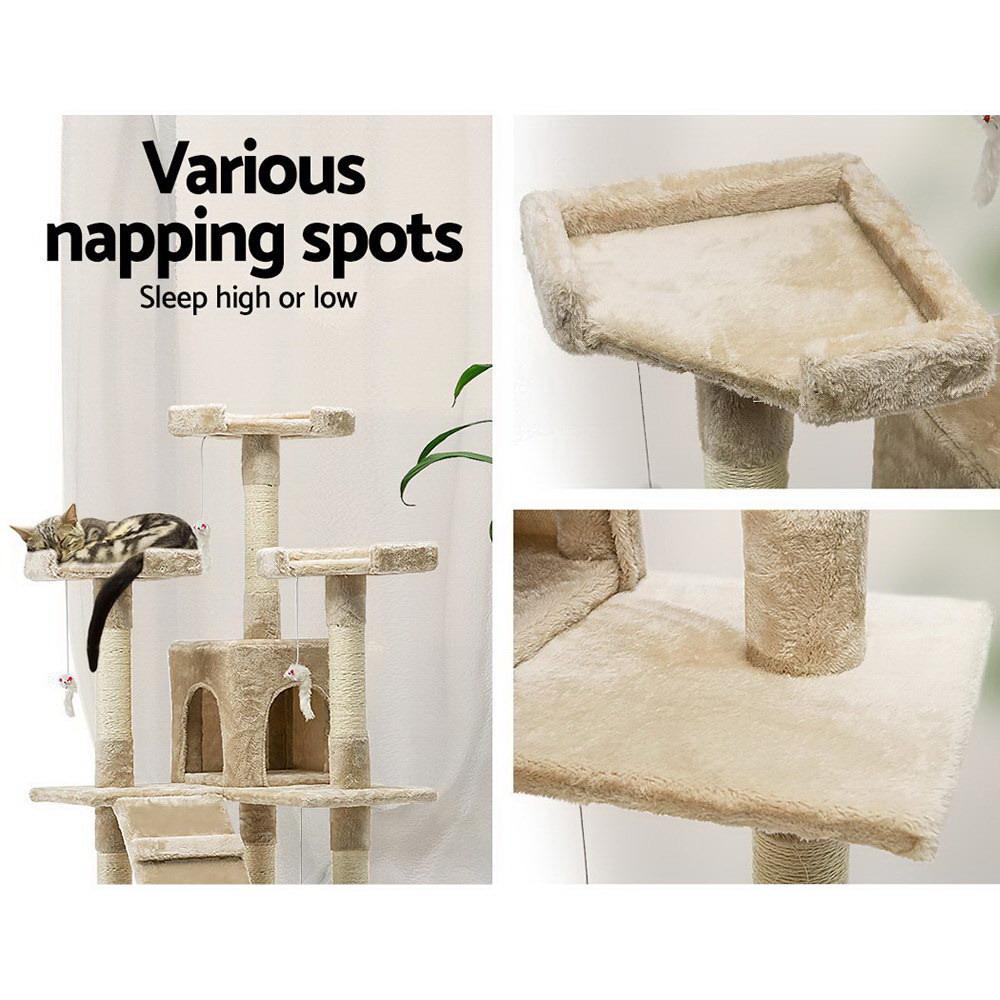 Cat Tree 180cm Tower Scratching Post