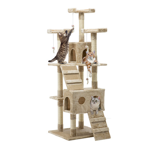 Cat Tree 180cm Tower Scratching Post