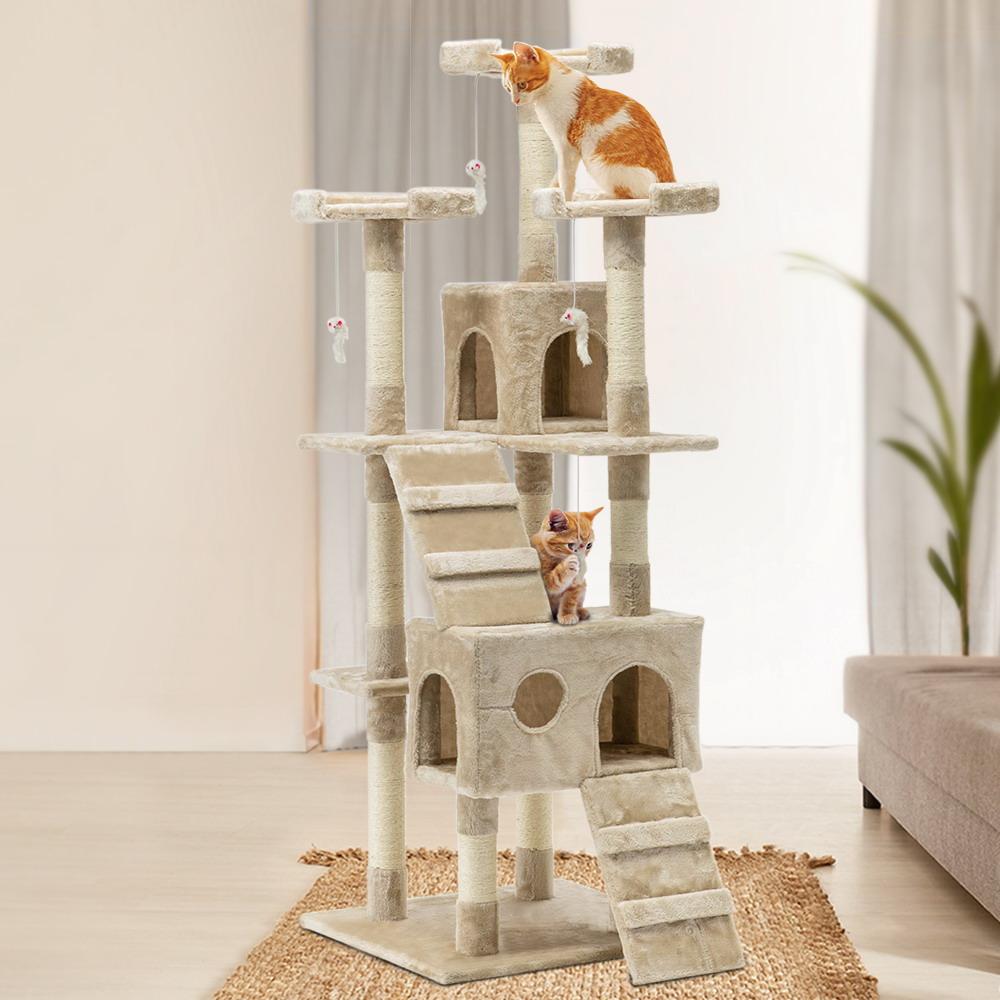 Cat Tree 180cm Tower Scratching Post