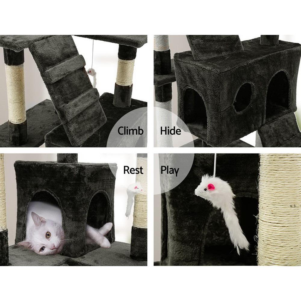 Cat Tree 180cm Tower Scratching Post