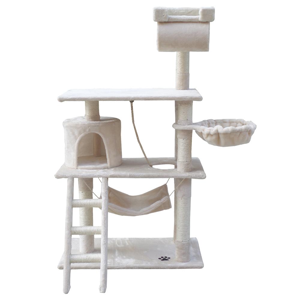 Cat Tree 141cm Trees Scratching Post