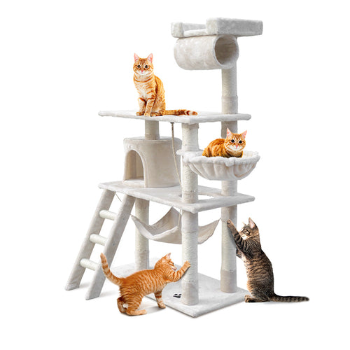 Cat Tree 141cm Tower Scratching Post