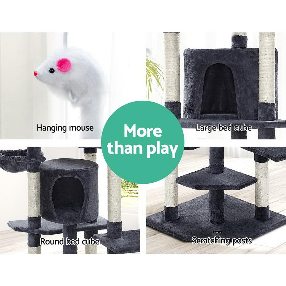 Cat Tree 203cm Tower Scratching Post