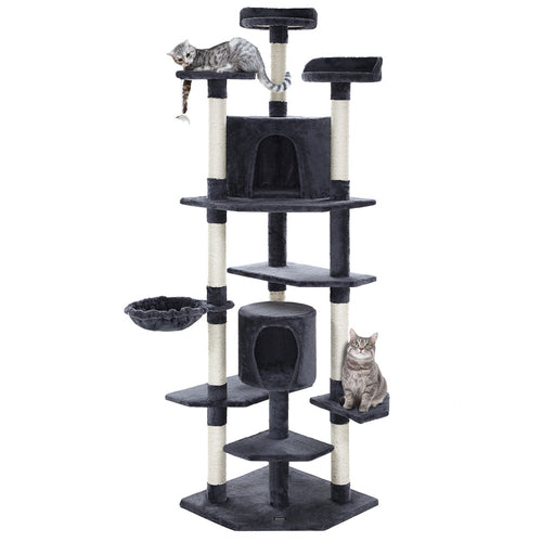 Cat Tree 203cm Tower Scratching Post