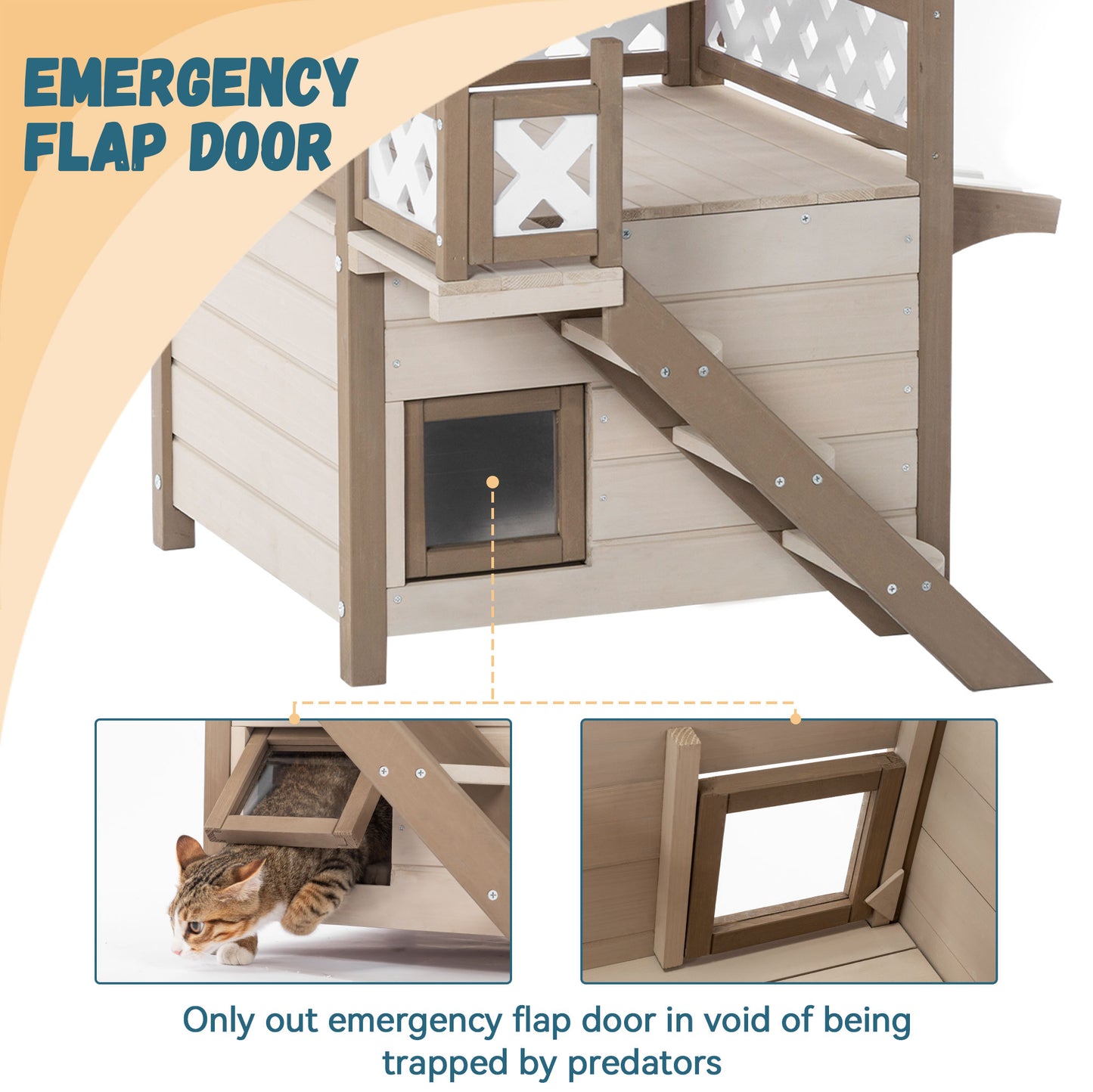 Cat House Outdoor Indoor