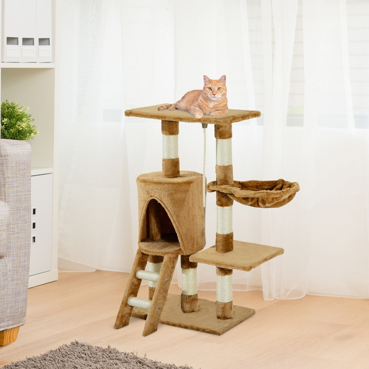 37.8" Cat Activity Tree Tower