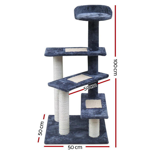 Cat Tree 100cm Scratching Post